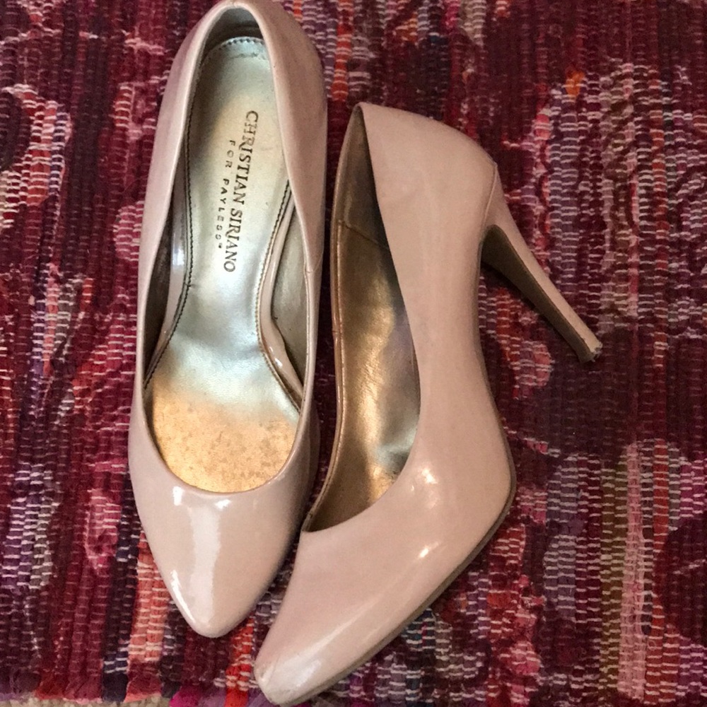 Nude Heels - Size 8